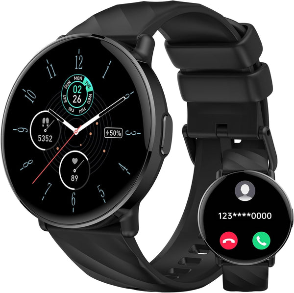 Smart Watch for Men Women with Call Text Reminder, 1.39" Screen Fitness Watch, Activity Fitness Trackers with Heart Rate/Sleep/Spo2/Steps/Calories Monitor