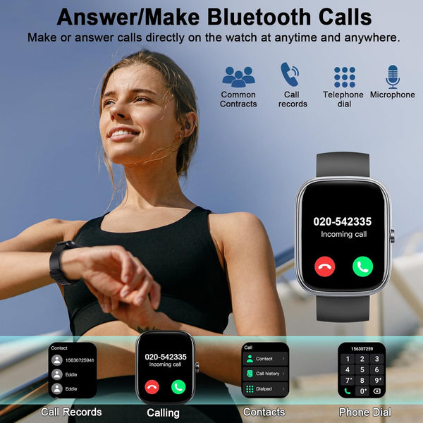 Smart Watch for Men Women Answer/Make Calls, 1.91"